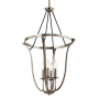 Kichler Thisbe 4 Light 18" Wide Taper Candle Pendant Classic Pewter