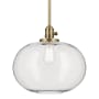 Kichler Avery 15" Wide Pendant Natural Brass