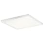 Kichler Zeo 13" Wide Edge Lit LED Flush Mount Square Ceiling Fixture - 3000K White