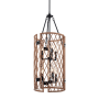 Kichler Oana 16" Wide Wood Single Pendant Palm