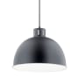 Kichler Zailey 16" Wide Single Pendant with Metal Shade Black
