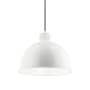Kichler Zailey 16" Wide Single Pendant with Metal Shade White