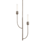 Kichler Hatton 2 Light 10" Wide Single Pendant Classic Pewter