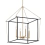 Kichler Eisley 4 Light 23" Wide Taper Candle Pendant Champagne Bronze