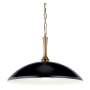 Kichler Delarosa 20" Wide Pendant Black