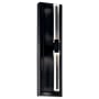 Kichler Sycara 2 Light 19" Tall Bathroom Sconce Black