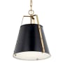 Kichler Etcher 13" Wide Pendant Black