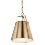 Kichler Etcher 13" Wide Pendant Champagne Bronze
