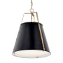 Kichler Etcher 2 Light 18" Wide Pendant Black