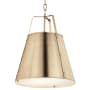 Kichler Etcher 2 Light 18" Wide Pendant Champagne Bronze