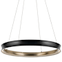 Kichler Larousse 40" Wide LED Suspension Pendant Black