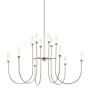 Kichler Moraine 50" Wide LED Chandelier Polished Nickel