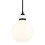 Kichler Laria 11" Wide Pendant Black