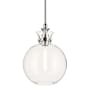 Kichler Laria 11" Wide Pendant Polished Nickel