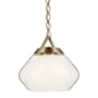 Kichler Nella 12" Wide Pendant Champagne Bronze