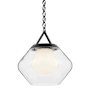 Kichler Nella 17" Wide Pendant Black