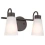 Kichler Erma 2 Light 14" Wide Vanity Light Olde Bronze