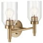 Kichler Madden 2 Light 15" Wide Vanity Light Champagne Bronze