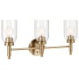 Kichler Madden 3 Light 24" Wide Vanity Light Champagne Bronze