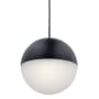 Kichler Moonlit 8" Wide LED Mini Pendant with Acrylic Shade Matte Black