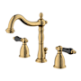 Kingston Brass Duchess 1.2 GPM Widespread Bathroom Faucet with Pop-Up Drain Assembly Polished Brass