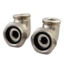 Kingston Brass L Shape Elbow for CC457T8 Tub Filler Brushed Nickel
