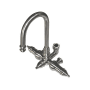 Kingston Brass Vintage 10-5/16" Faucet Body Brushed Nickel