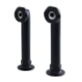Kingston Brass Vintage 6" Deck Mount Tub Risers Matte Black