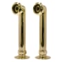 Kingston Brass Vintage 6" Deck Mount Tub Risers Polished Brass