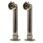 Kingston Brass Vintage 6" Deck Mount Tub Risers Brushed Nickel