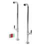 Kingston Brass Concord 27-3/4" Freestanding Tub Supply Line Polished Chrome