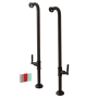 Kingston Brass Concord 27-3/4" Freestanding Tub Supply Line Oil Rubbed Bronze