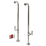 Kingston Brass Concord 27-3/4" Freestanding Tub Supply Line Polished Nickel