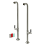 Kingston Brass Concord 27-3/4" Freestanding Tub Supply Line Brushed Nickel