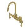 Kingston Brass Vintage Wall Mounted Tub Filler Brushed Brass