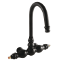 Kingston Brass Vintage Wall Mounted Tub Filler Matte Black