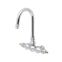 Kingston Brass Vintage Wall Mounted Tub Filler Polished Chrome