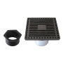 Kingston Brass Watercourse 3-15/16" Square Shower Drain Oil Rubbed Bronze