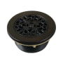 Kingston Brass Watercourse 4-3/16" Round Shower Drain Oil Rubbed Bronze