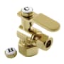 Kingston Brass Whitaker 1/2" FIP x 3/8" O.D. Comp Angle Stop Valve Polished Brass