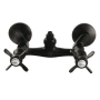 Kingston Brass Essex Wall Mounted Tub Filler Matte Black