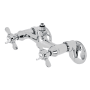 Kingston Brass Essex Wall Mounted Tub Filler Polished Chrome