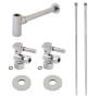 Kingston Brass Trimscape Plumbing Supply Kit Combo Polished Chrome