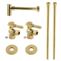 Kingston Brass Trimscape Plumbing Supply Kit Combo Polished Brass