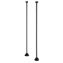 Kingston Brass Straight Bath Supply Matte Black