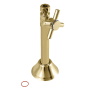 Kingston Brass Concord Straight Stop Valve Polished Brass
