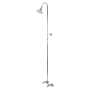 Kingston Brass Vintage Shower Only Trim Package with 1.8 GPM Single Function Shower Head Polished Chrome