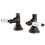 Kingston Brass Trimscape Straight Stop Shut Off Valve Oil Rubbed Bronze