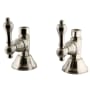 Kingston Brass Trimscape Straight Stop Shut Off Valve Brushed Nickel