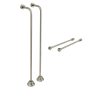 Kingston Brass Vintage 22-9/16" Brass Water Supply Line Brushed Nickel